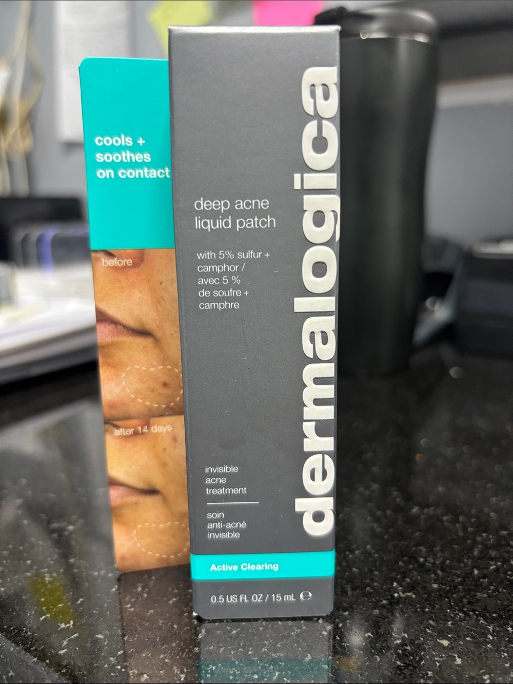 dermalogica Deep Acne Liquid Patch - Gray & Teal